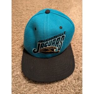 Vintage Jacksonville Jaguars NFL Pro Banned Logo New Era  Hat Classic M/L